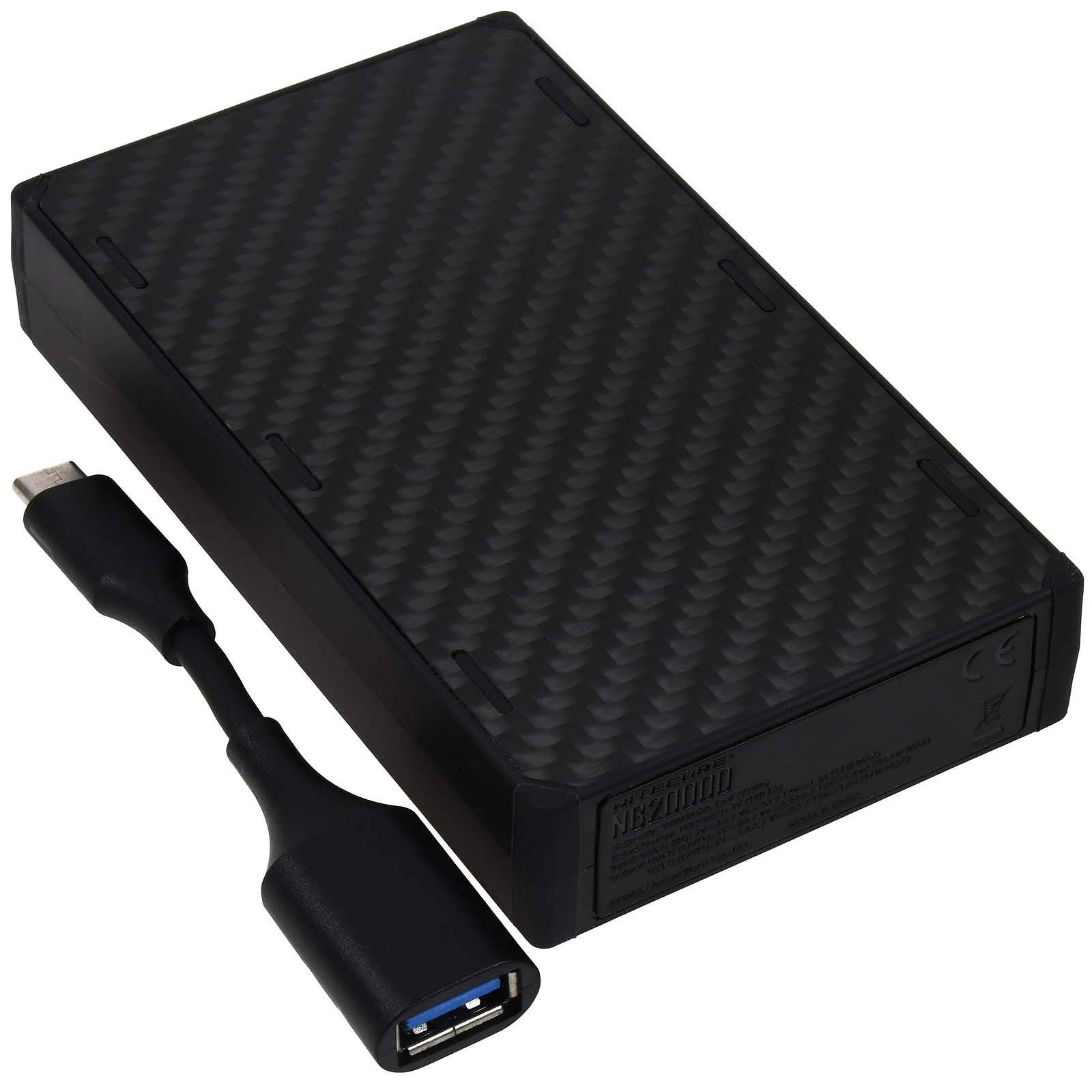 Nitecore Powerbank NB20000 GEN3, 20Ah, ultra-leicht, 2x USB-C, 5V, Li-Ion
