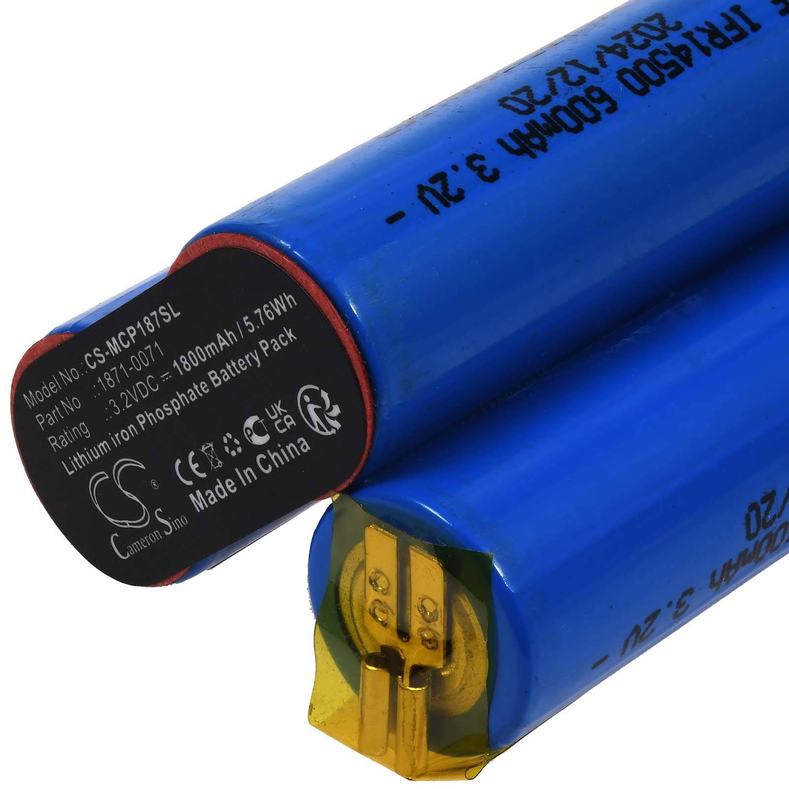 Powery Akku für Wella ChromStyle Pro 1871 1871-0071 Haarschneider Rasierer, 3,2V, LiFePO4