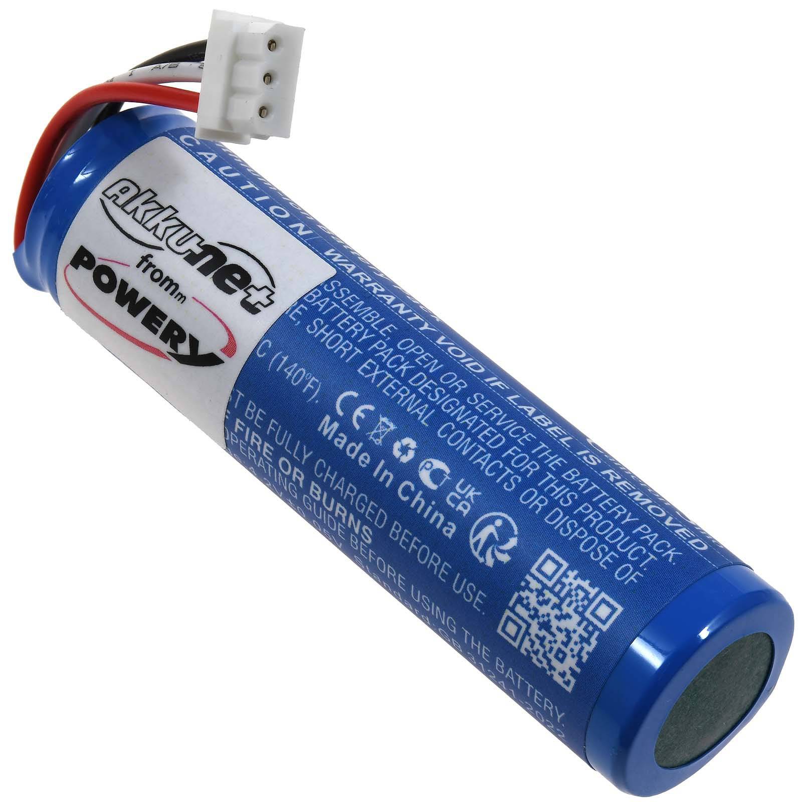 Powery Akku für Petzl Nao Nao+ Stirnlampe, 3,7V, Li-Ion