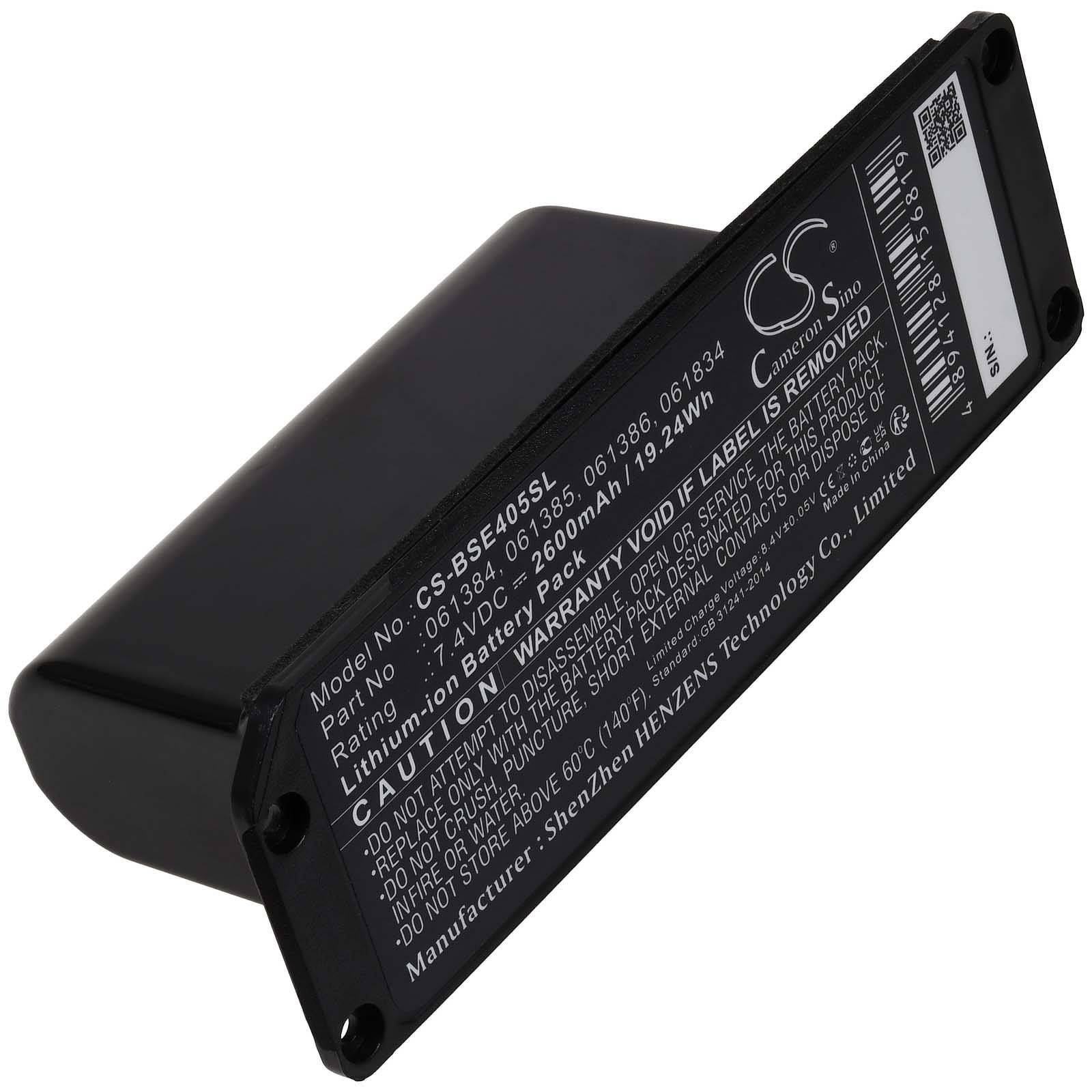 Powery Akku für Bose SoundLink Mini one 413295 Lautsprecher, 7,4V, Li-Ion