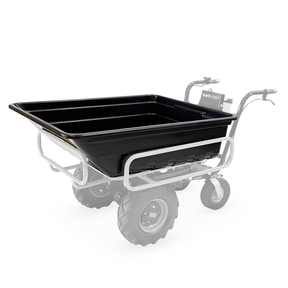 BAMATO Kunststoffmulde für elektrische Schubkarre MTR-300W