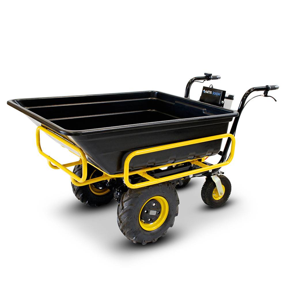 BAMATO Kunststoffmulde für elektrische Schubkarre MTR-300W