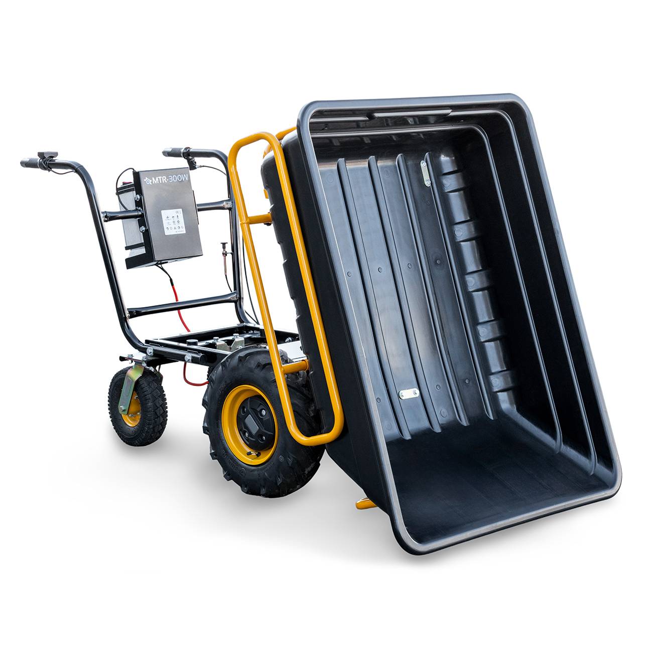 BAMATO Kunststoffmulde für elektrische Schubkarre MTR-300W