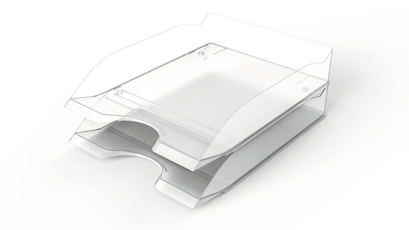 DURABLE BASIC Briefablageschale A4-C4 transparent Multimedia-Technik Ordnen,Archivieren,Verstauen