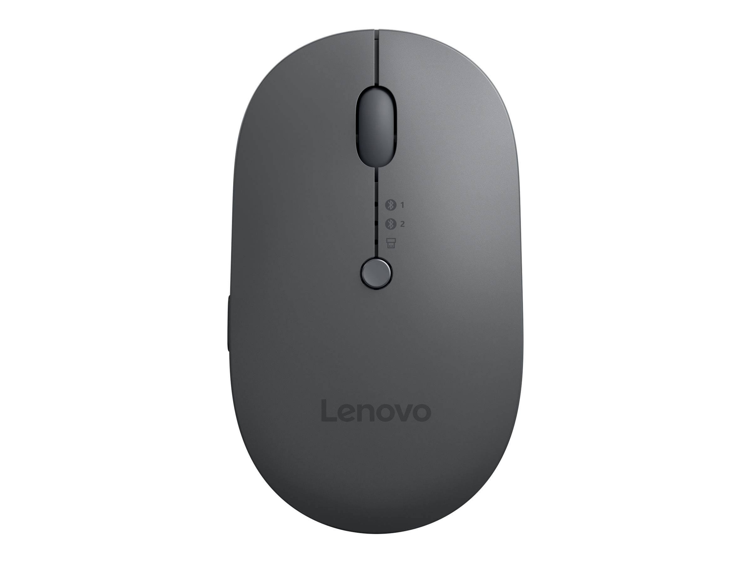 Lenovo Multi-Device - X9 Edition - Maus - rechts- und linkshändig - optisch - 4 Tasten - kabellos - 2.4 GHz, Bluetooth 5.0 - USB-C Wireless-Empfänge