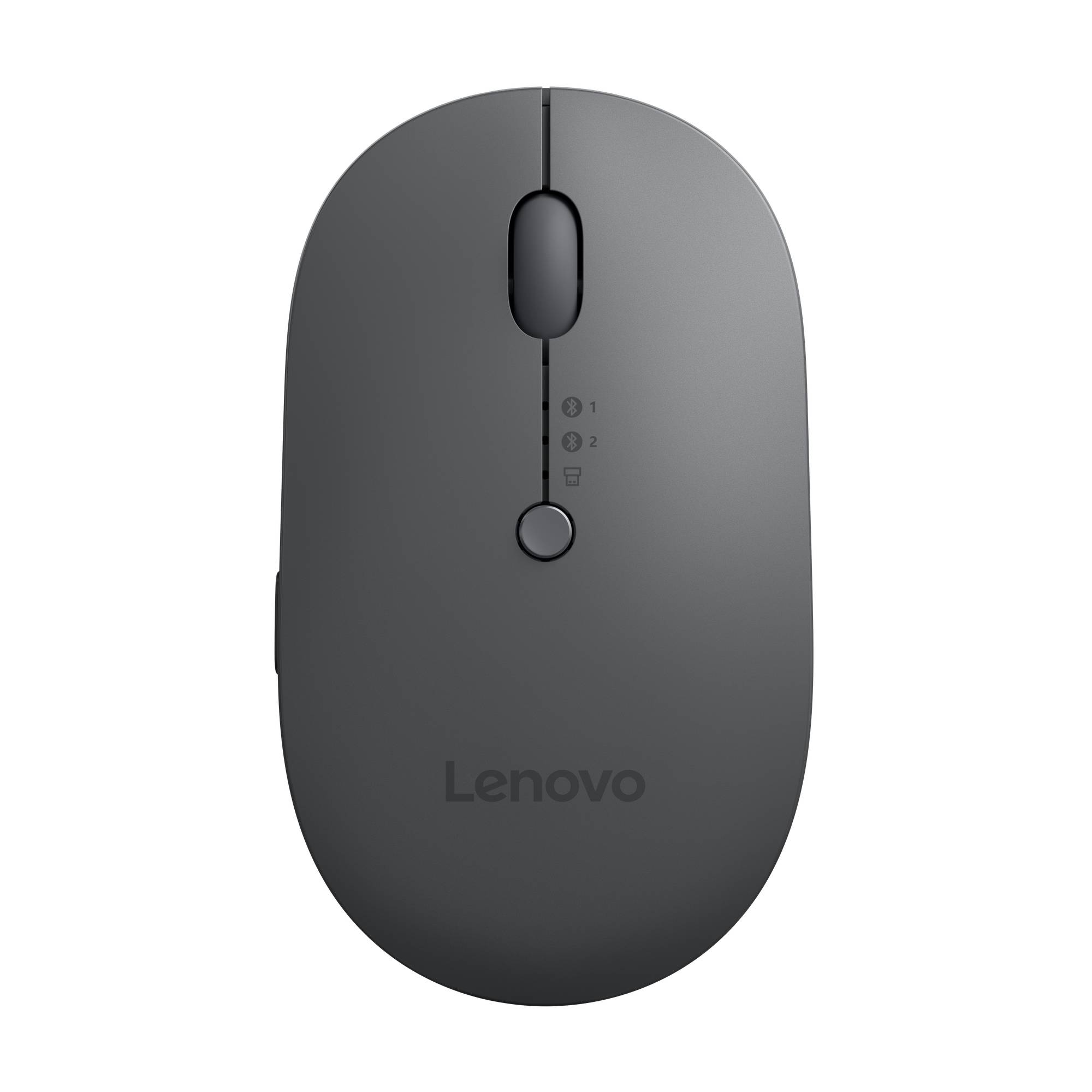 Lenovo Multi-Device - X9 Edition - Maus - rechts- und linkshändig - optisch - 4 Tasten - kabellos - 2.4 GHz, Bluetooth 5.0 - USB-C Wireless-Empfänge