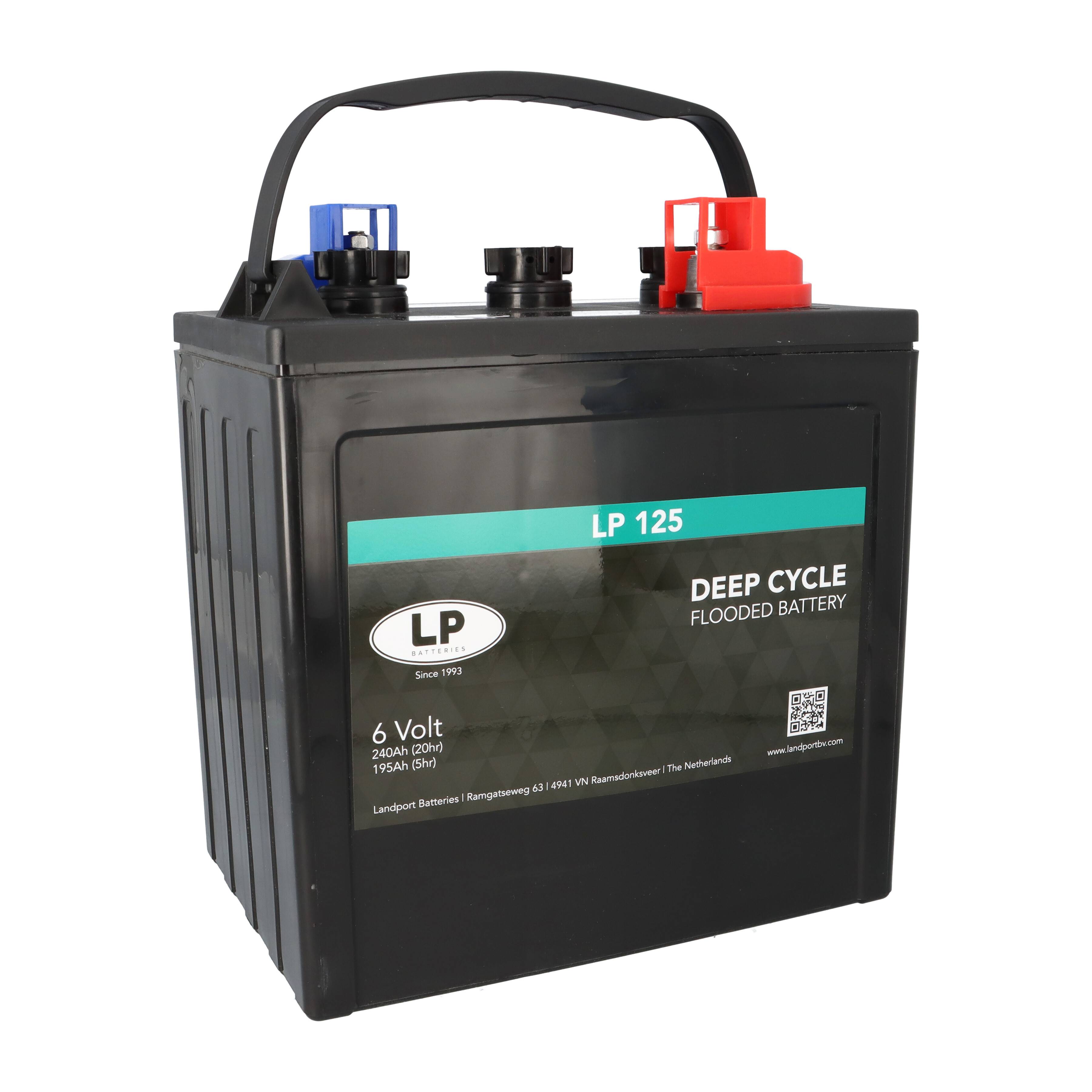 Landport LP 125 6V 240Ah Deep Cycle Traktionsbatterie