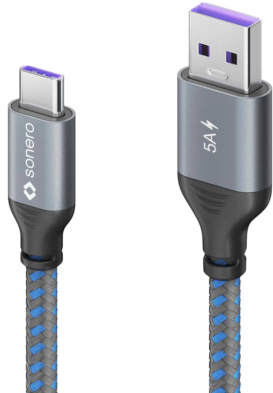 SONERO USB 2.0 Kabel SPC-U110-010 A/C 1m grau-schwarz