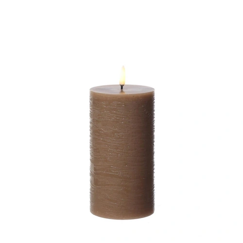 LED Kerze PIA Uyuni Rustik-Optik Echtwachs Timer H: 15cm karamell bis zu 1000Std LED Kerze PIA Uyuni Rustik-Optik Echtwachs Timer H: 15cm karamell bis zu 1000Std