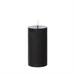 LED Kerze PIA Uyuni Rustik-Optik Echtwachs Timer H: 15cm schwarz bis zu 1000Std. LED Kerze PIA Uyuni Rustik-Optik Echtwachs Timer H: 15cm schwarz bis zu 1000Std.