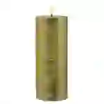 LED Kerze PIA Uyuni Rustik-Optik Echtwachs Timer H: 20cm bis zu 1000Std gold LED Kerze PIA Uyuni Rustik-Optik Echtwachs Timer H: 20cm bis zu 1000Std gold