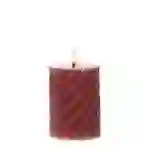 LED Kerze Twist Echtwachs gedrehte Stumpenkerze flackernd H: 12,5cm Timer rosa LED Kerze Twist Echtwachs gedrehte Stumpenkerze flackernd H: 12,5cm Timer rosa