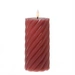 LED Kerze Twist Echtwachs gedrehte Stumpenkerze flackernd H: 17,5cm Timer rosa LED Kerze Twist Echtwachs gedrehte Stumpenkerze flackernd H: 17,5cm Timer rosa