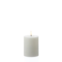 LED Kerze THEA Uyuni Echtwachs weiß Timer H: 10cm D: 7,8cm bis zu 1000Std. LED Kerze THEA Uyuni Echtwachs weiß Timer H: 10cm D: 7,8cm bis zu 1000Std.