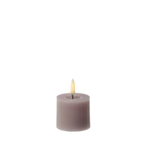 LED Mini Kerzenset Uyuni Piffany Echtwachs 3 Größen 400 Stunden D: 5cm lila 3St. LED Mini Kerzenset Uyuni Piffany Echtwachs 3 Größen 400 Stunden D: 5cm lila 3St.