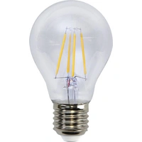 LED Tropfenlampe FILA A60 dimmbar - E27 - 4W - warmweiss 2700K - 470lm - klar LED Tropfenlampe FILA A60 dimmbar - E27 - 4W - warmweiss 2700K - 470lm - klar
