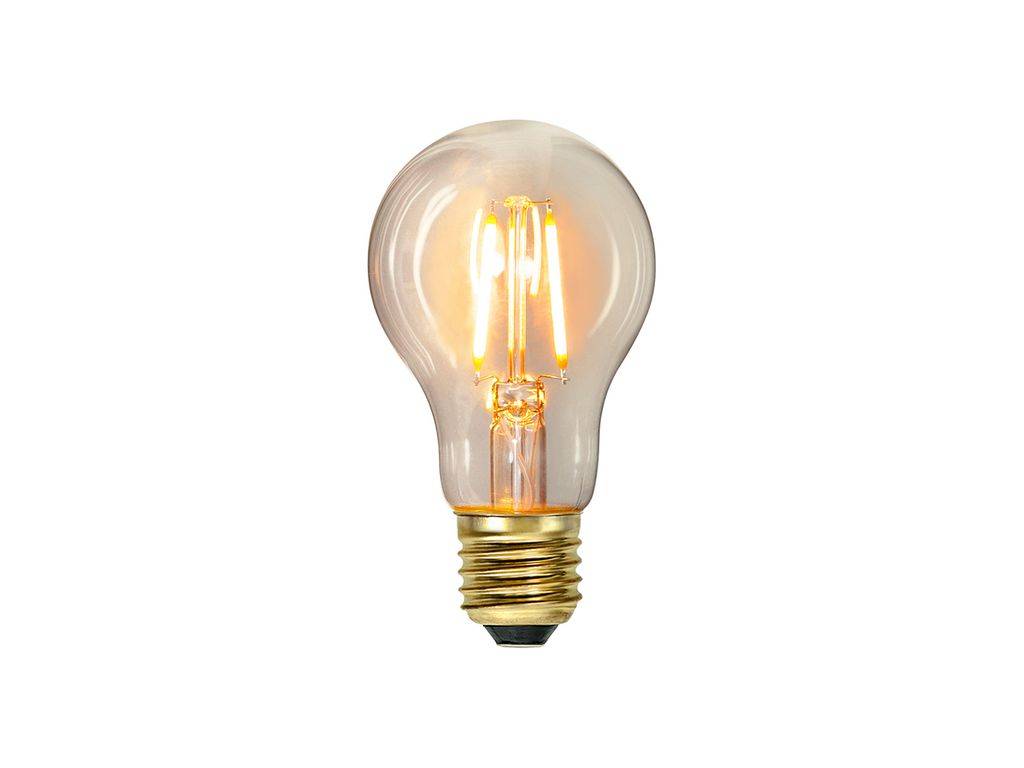 LED Leuchtmittel Filament A60 H: 107mm 1,6W E27 2100K 160lm 80 Ra Soft-Glow
