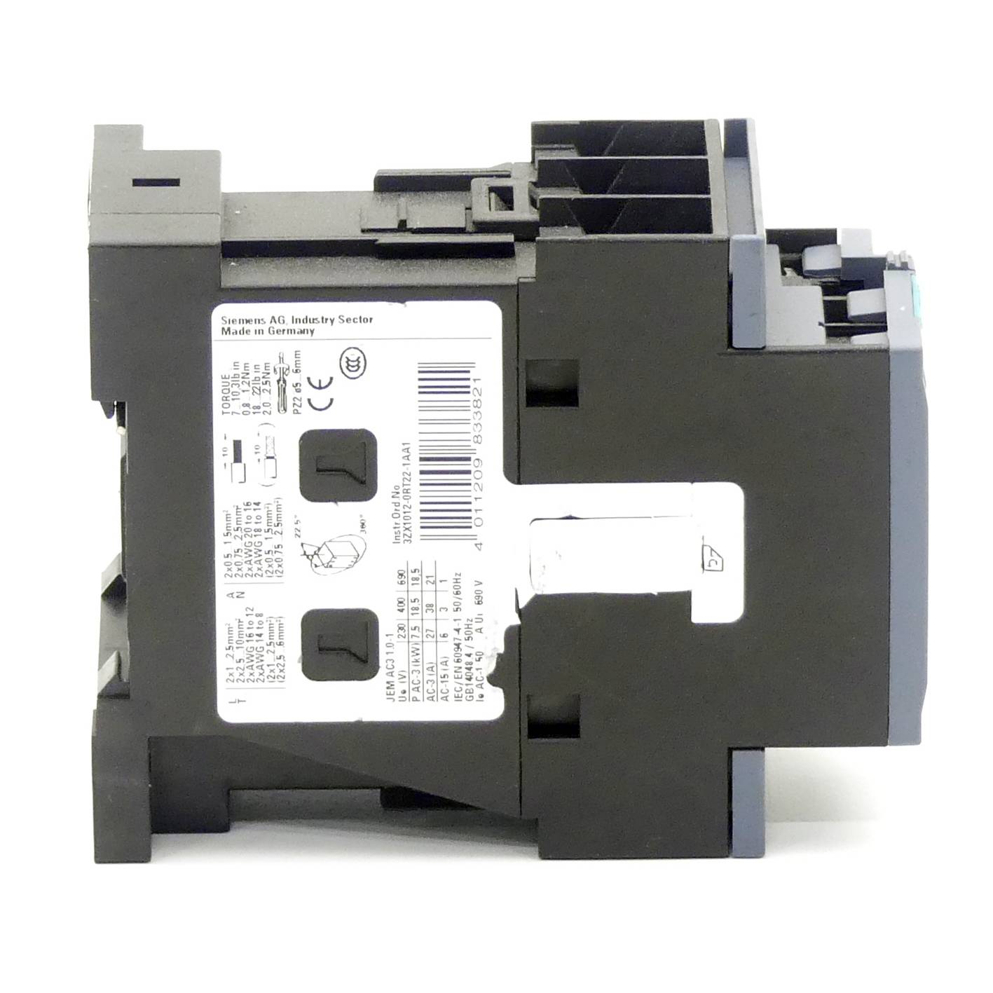Siemens Leistungsschütz (3RT2028-1BB40)