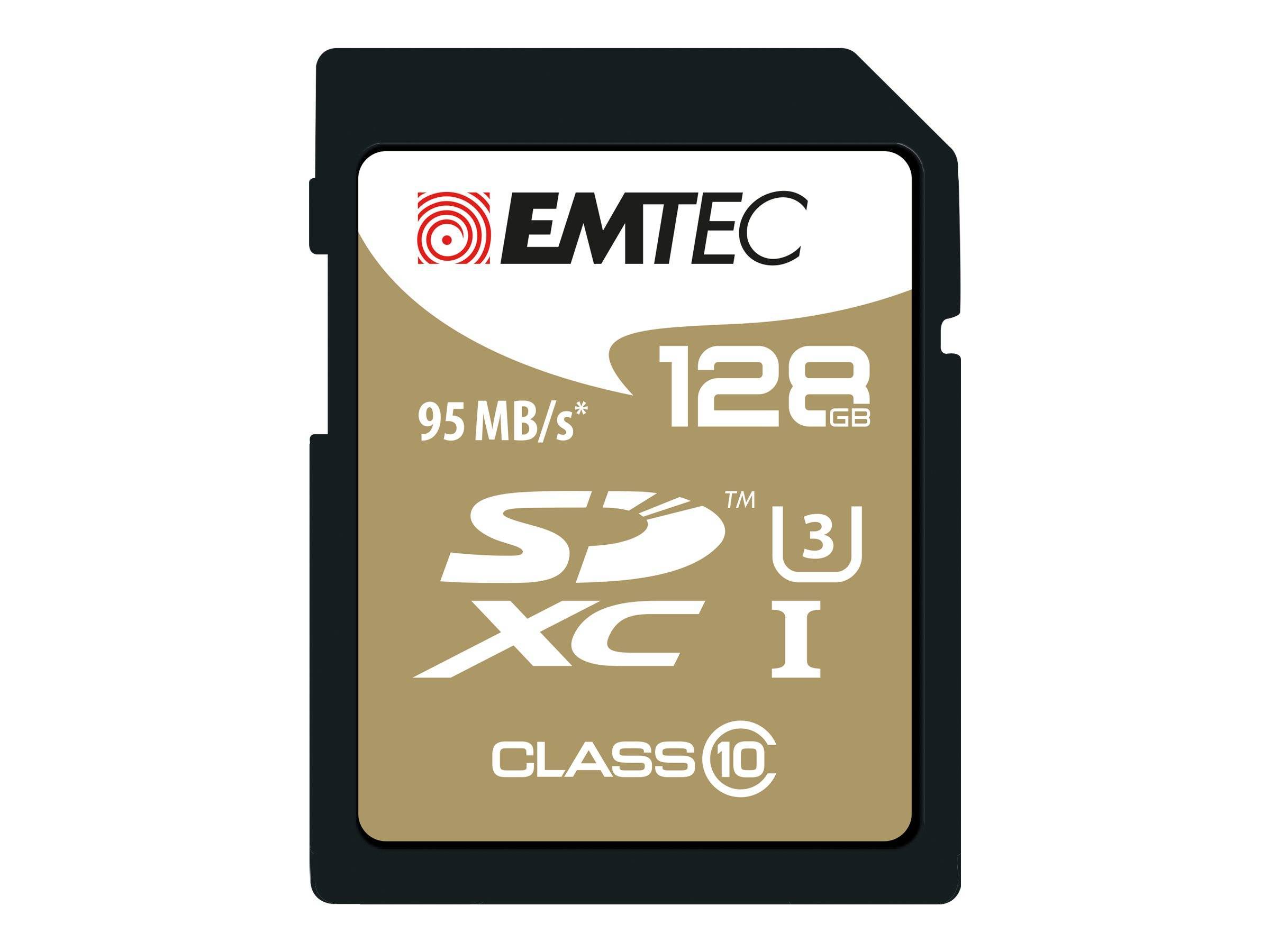 Emtec SD 128GB UHS-I U3 V30 SpeedIN Pro Multimedia-Technik SD Karten