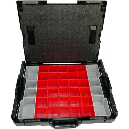 BS Systems L-Boxx 102 schwarz inkl. Inset-Box-Set 32tlg. BS Systems L-Boxx 102 schwarz inkl. Inset-Box-Set 32tlg.