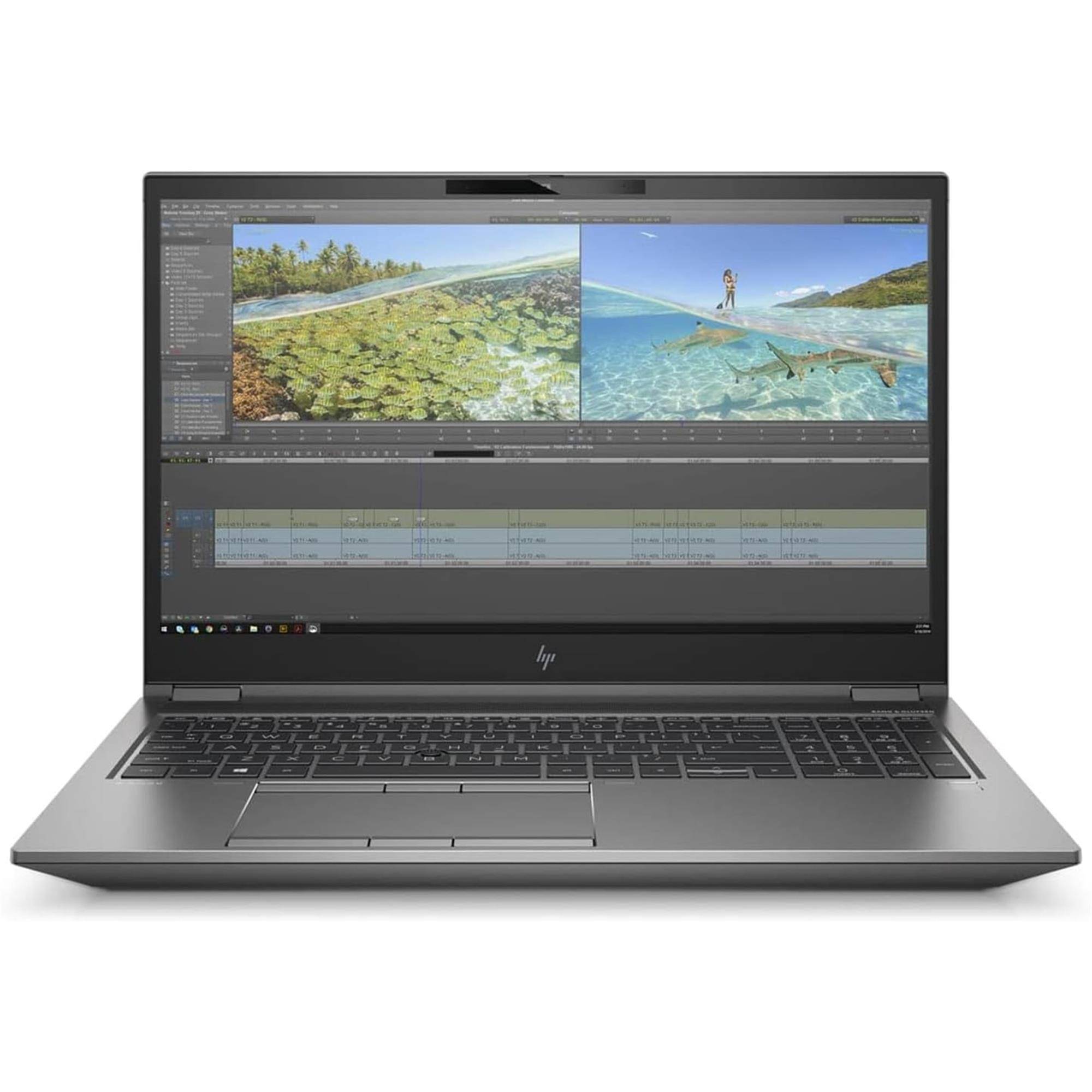HP ZBook Fury 15 G7 i7-10850H 15,6" FHD Quadro T1000 Fingerprint Win 11 Pro DE 16 GB 512 GB SSD