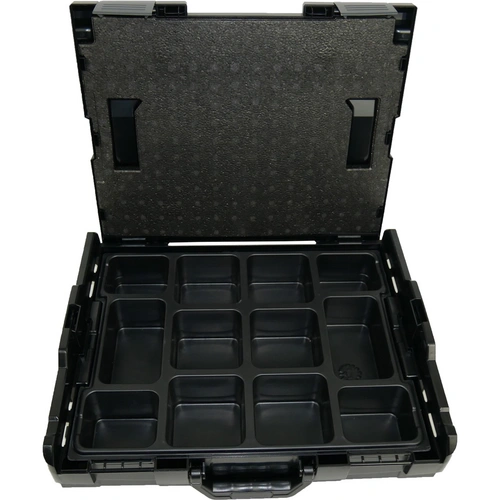 BS Systems L-Boxx 102 schwarz inkl. Kleinteileeinsatz 12 Fächer BS Systems L-Boxx 102 schwarz inkl. Kleinteileeinsatz 12 Fächer