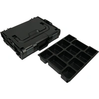 BS Systems L-Boxx 102 schwarz inkl. Kleinteileeinsatz 12 Fächer BS Systems L-Boxx 102 schwarz inkl. Kleinteileeinsatz 12 Fächer
