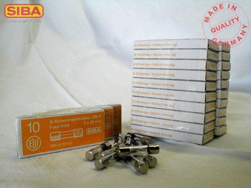 Siba G-Sicherung M 50mA 172000