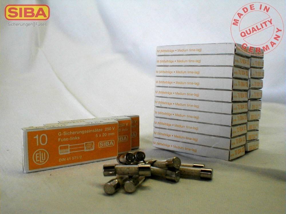 Siba G-Sicherung M 3,15A 172100