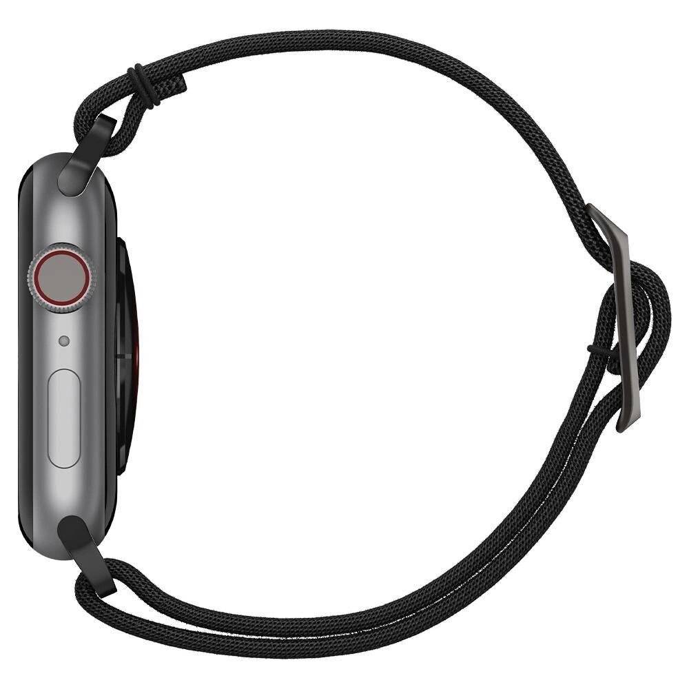 Spigen Fit Lite Armband Apple Watch 4/5/6/7/8/9/SE/Ultra 42/44/45/49 mm – Schwarz