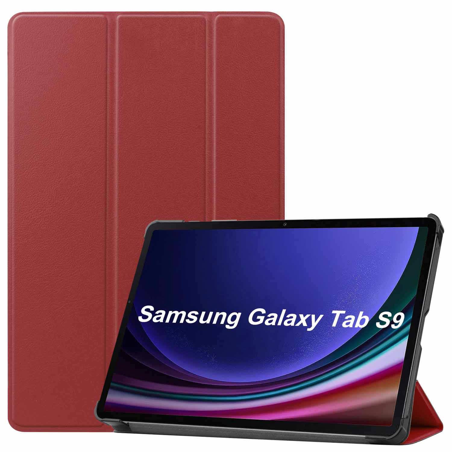 Für Samsung Galaxy Tab S10 FE / S9 / S9 FE / S8 3folt Wake UP Smart Cover Tablet Tasche Hülle Case Neu