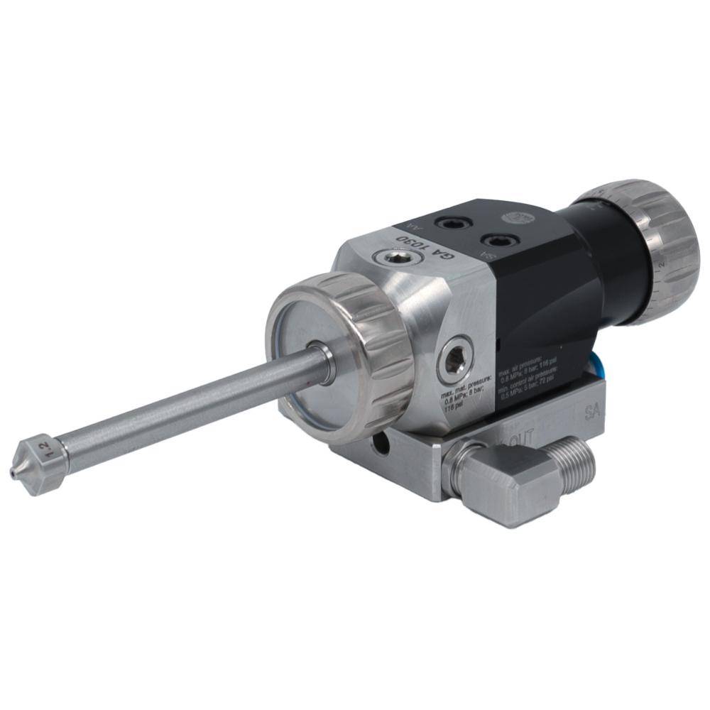 Automatikpistole 1030-Extrusion - Externsteuerung für Adapterplatte - Materialdruck 8 bar - Düsengröße Ø 2,0 mm - Preis per Stück