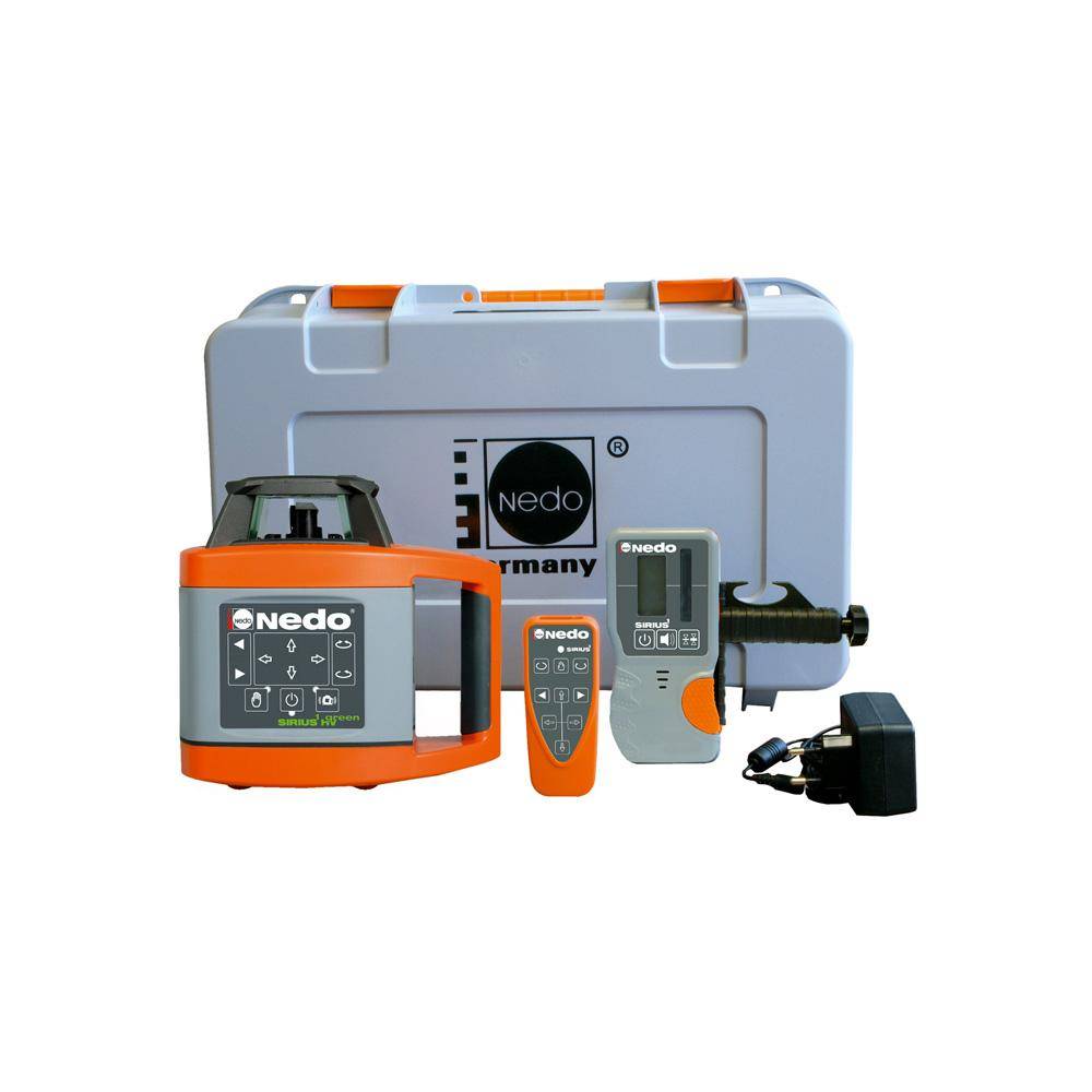 Rotationslaser Sirius 1 HV green - Laserklasse 2 - Horizontal-/Vertikal - mit grünem Laserstrahl