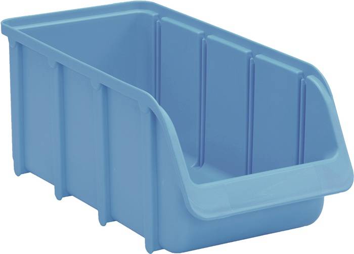 Sichtlagerkasten L318/286xB146xH127mm PP blau stapelbar HÜNERSDORFF