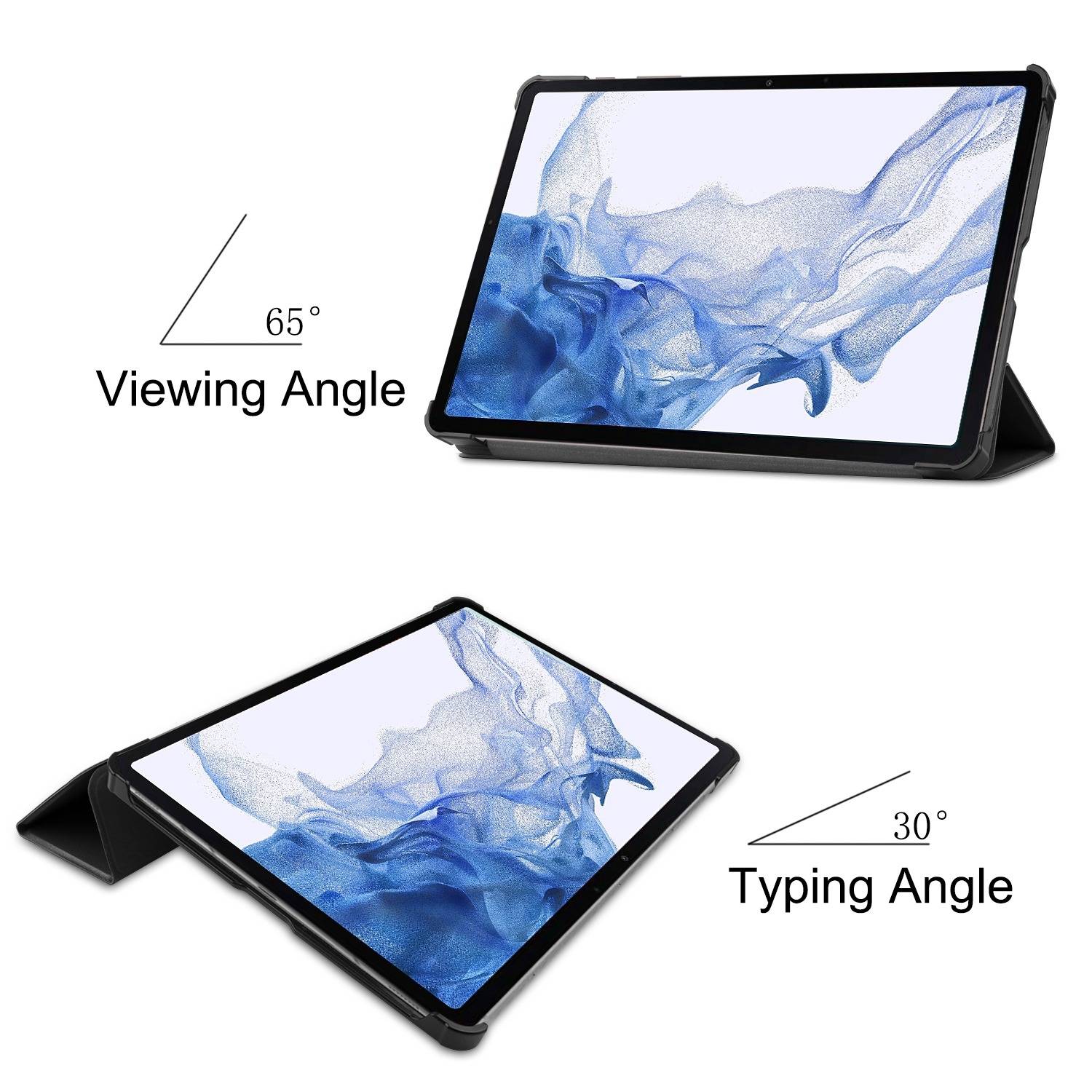Tablet Hülle für Samsung Galaxy Tab S10 Lite / S10 FE / S9 / S9 FE / S8 Wake UP