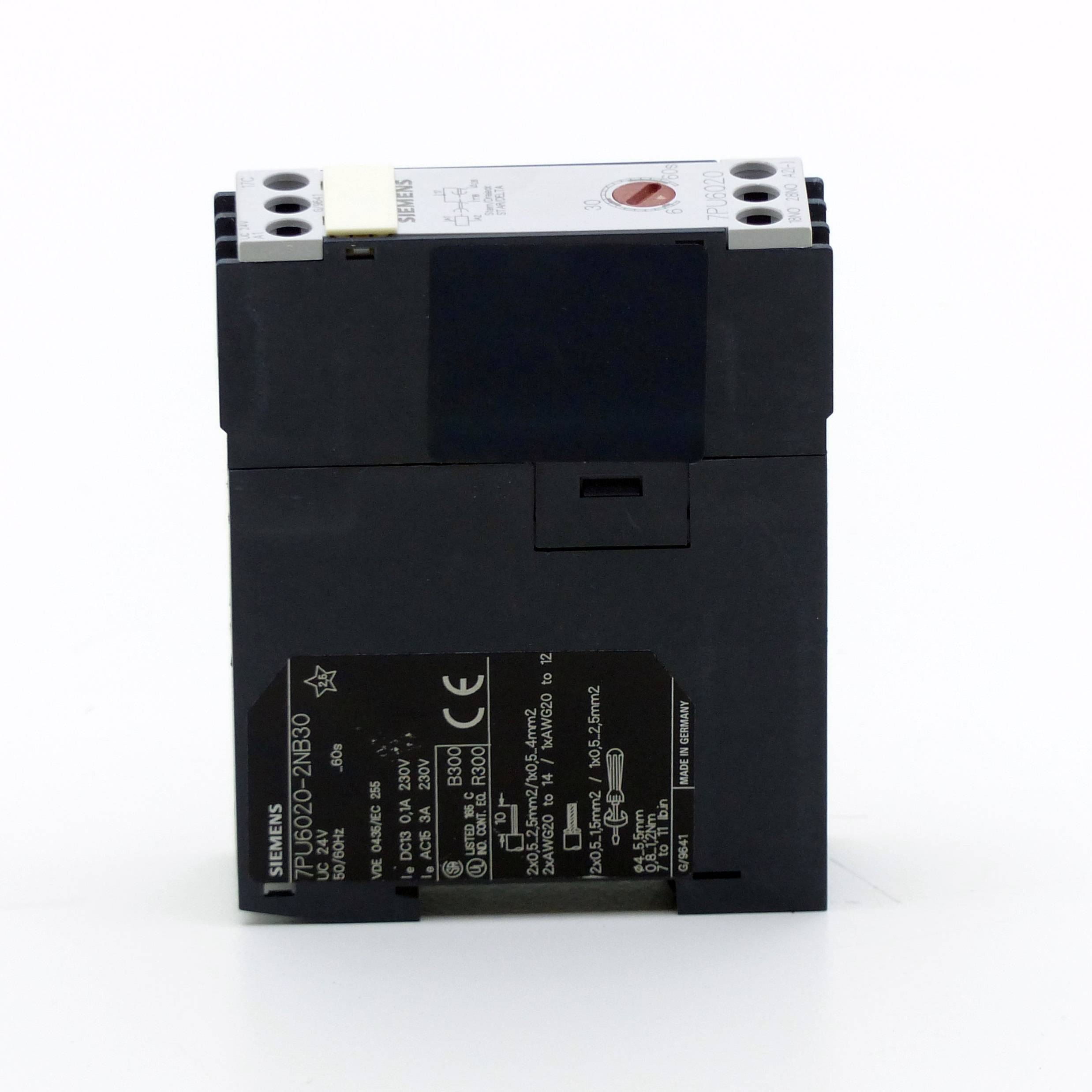 Siemens Stern-Dreieck Zeitrelais (7PU6020-2NB30)