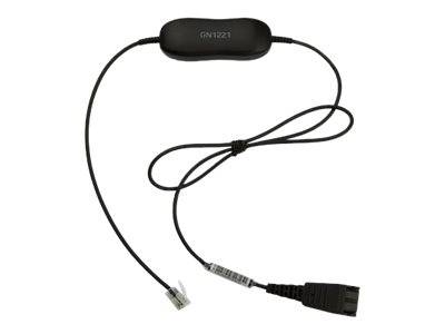 JABRA Smart Cord QD to RJ9 straight Audio, Video, Display & TV Optionen & Zubehör für Headsets &