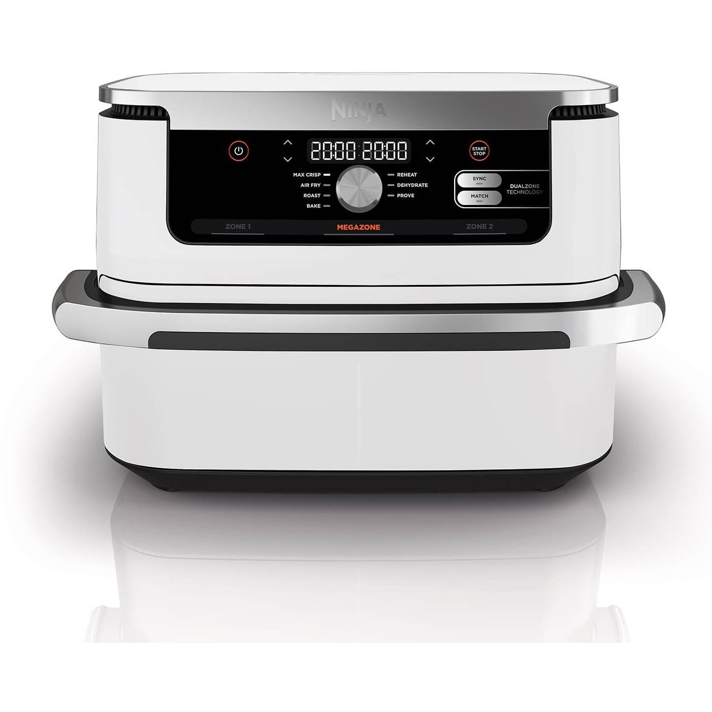 Ninja AF500EUWH Foodi FlexDrawer 10.4L Heißluftfritteuse Weiß Home & Living Haushaltskleingeräte