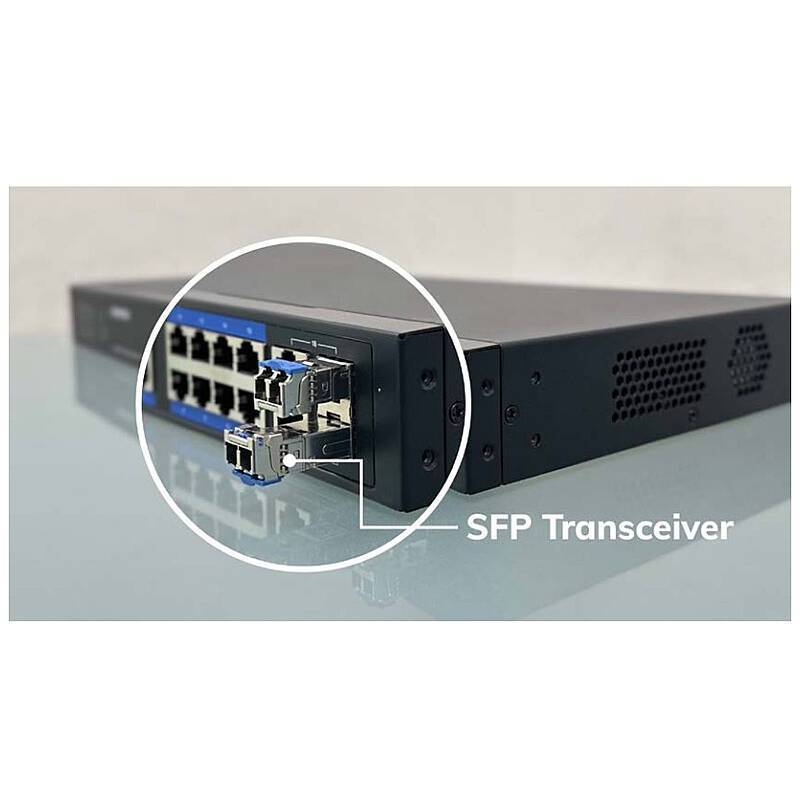 VIVOTEK AW-FGT-180P-250 Switch unman. 18-Port, PoE, Switch | PoE-Stromversorgung | Anwendung: Videoüberwachung | Farbe: