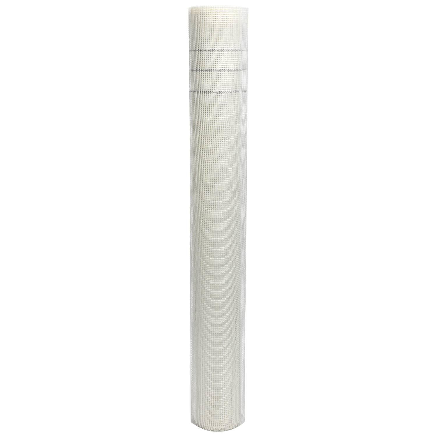 1 Rolle Armierungsgewebe 160g/m² 4x4mm Putzgewebe Glasfasergewebe Gewebe Weiß 50m²