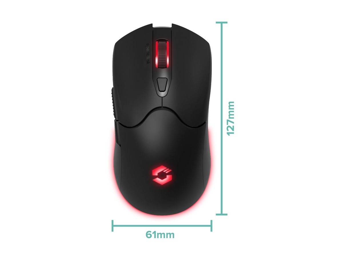 Speedlink VELOX Wiederaufladbare RGB Gaming Maus - kabellos,