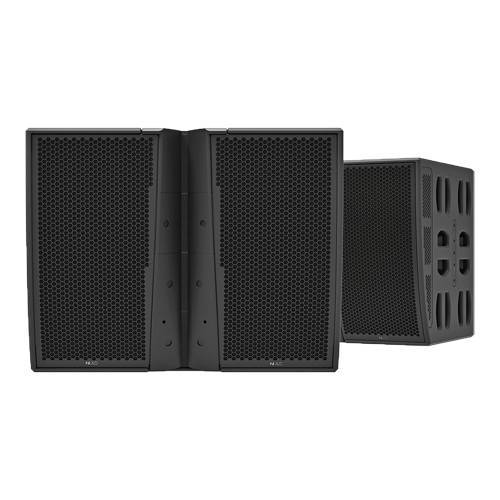 NEXO M210 - Alpha+ Hauptmodul (2x 10"-Treiber | HF-Wellenleiter-Gelenk) - schwarz