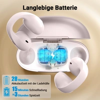 Edifier Open-Ear True Wireless Kopfhörer, Bluetooth 5.4, 28H Akku & IP56, AI-Mikrofone mit Geräuschunterdrückung - Pink Edifier Open-Ear True Wireless Kopfhörer, Bluetooth 5.4, 28H Akku & IP56, AI-Mikrofone mit Geräuschunterdrückung - Pink