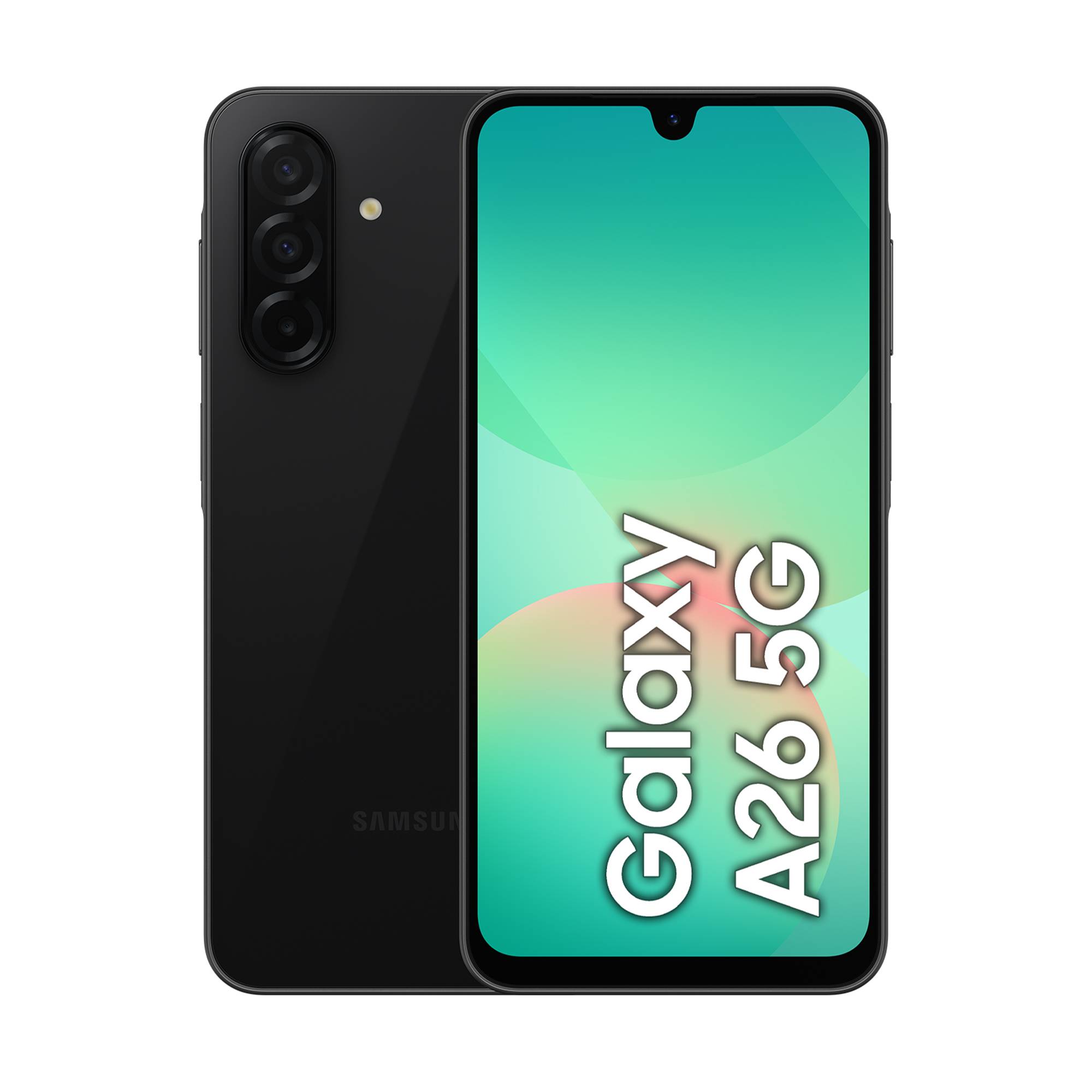 Samsung Galaxy A26, 17 cm (6.7"), 8 GB, 256 GB, 50 MP, Android 15, Schwarz
