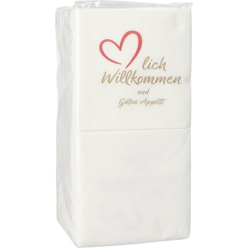 PAPSTAR Cocktail-Servietten "PUNTO", 200 x 200 mm, weiß