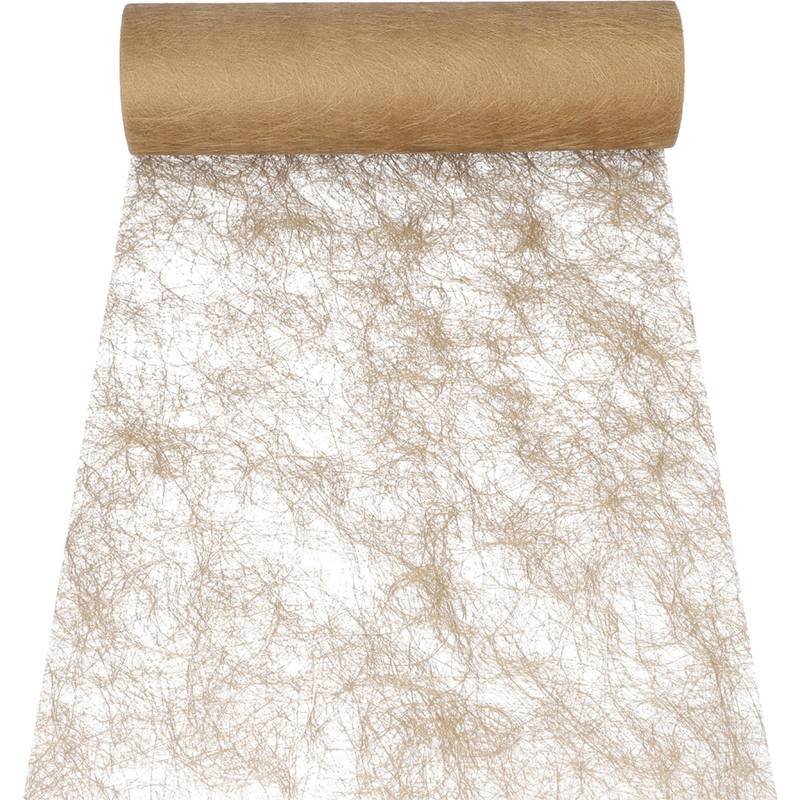 PAPSTAR Tischläufer/Dekoband "Sizoflor", gold