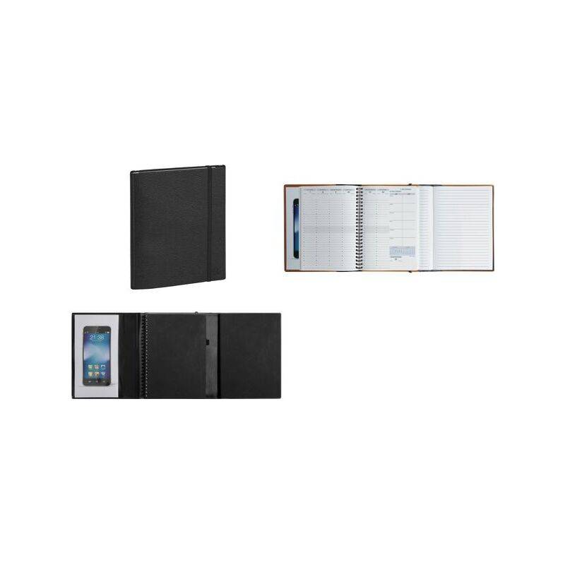 EXACOMPTA Agenda SAD 20S, 2025/2026, All in One Classic noir