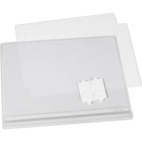 Plakattasche wasserdicht A5 selbstklebend transparent 5 Stück