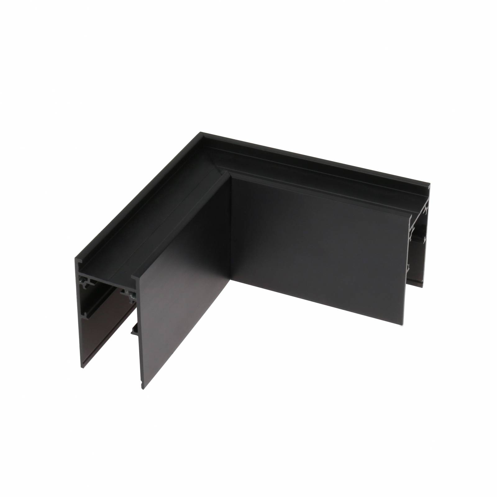 Spectrum LED SYSTEM SHIFT Horizontaler „L“ Verbinder für 48V Schienensystem IP20 Schwarz