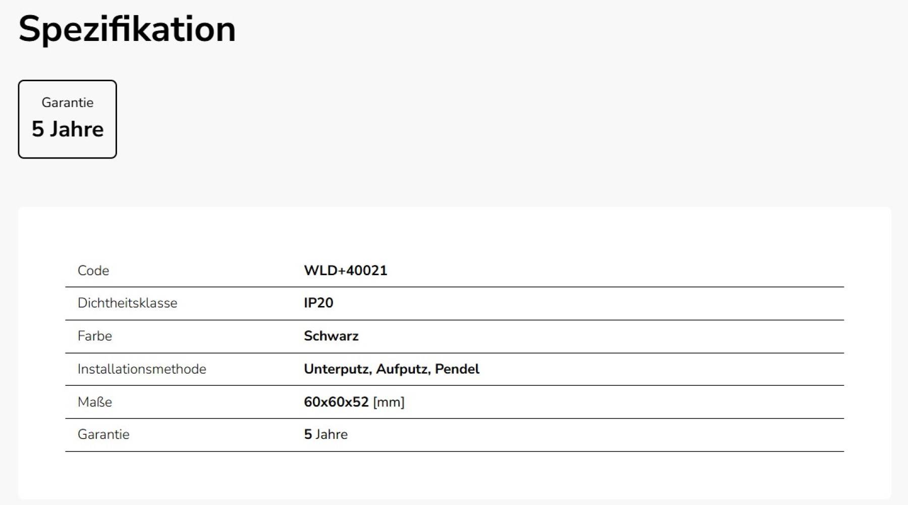 Spectrum LED SYSTEM SHIFT Horizontaler „L“ Verbinder für 48V Schienensystem IP20 Schwarz